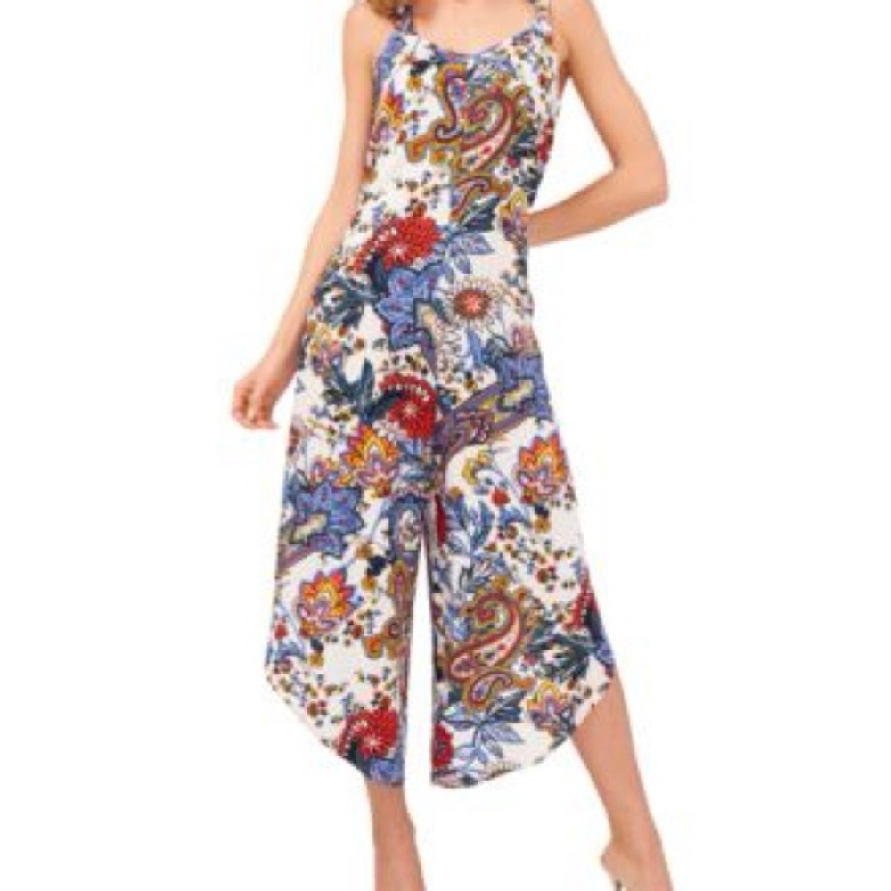 Vince Camuto Multicolor Paisley Jumpsuit